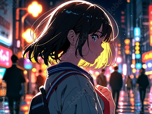 Wallpaper Mural person in the city Torontodigital.ca