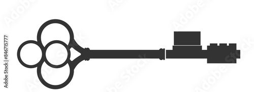 Vintage Schlüssel - Vektor