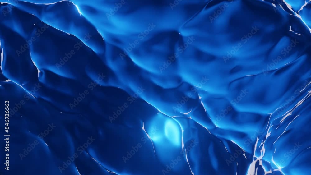 Olas del mar en movimiento. Concepto de mar abierto azul.