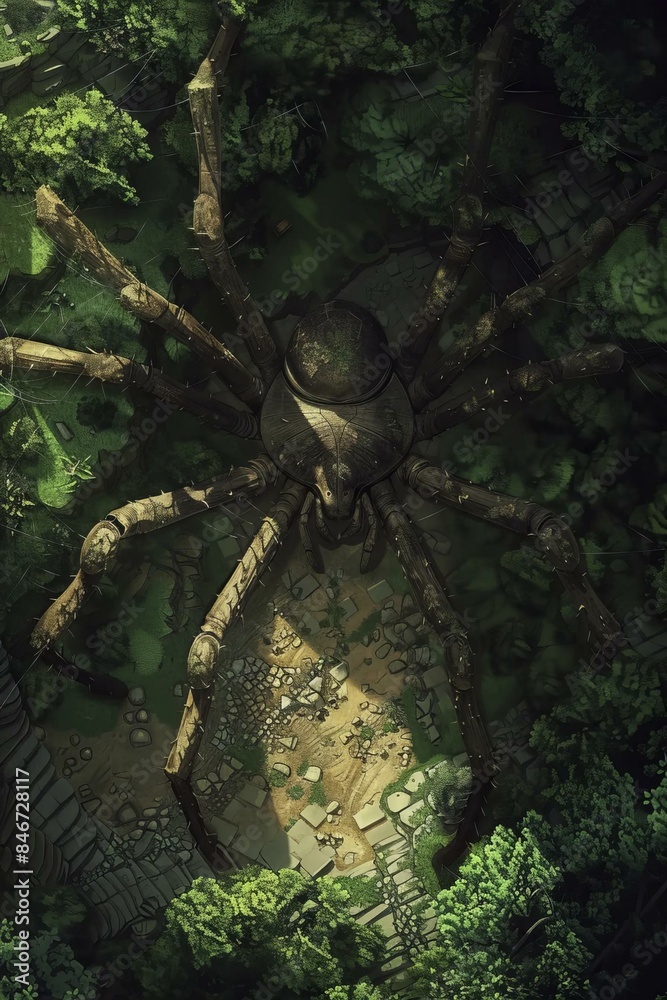 DnD Battlemap Giant Spider Nest Battlemap. DnD Battlemap Giant Spider Nest Battlemap.