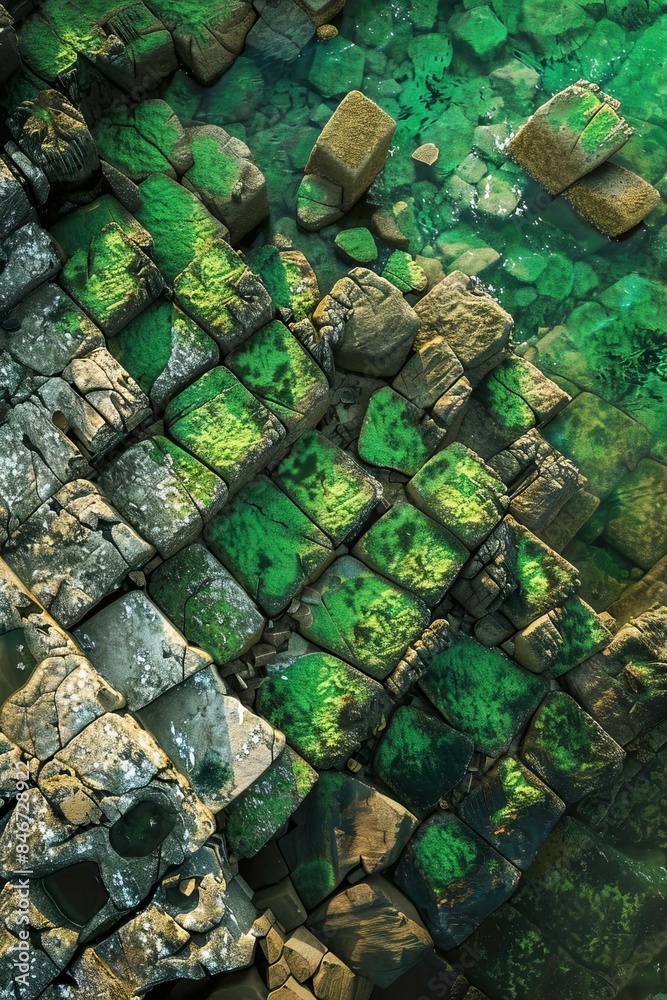 DnD Battlemap Land of Giants- Giant's Causeway, Northern Ireland. Lush green landscape with unique hexagonal rock formations. DnD Battlemap Land of Giants- Giant's Causeway, Northern Ireland. Lush green landscape with unique hexagonal rock formations.