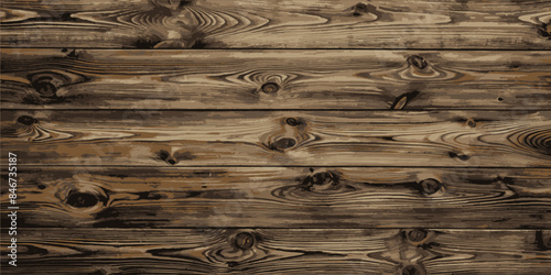 Vintage wood texture for websites. Dark wood texture for vintage background. Vector illustration