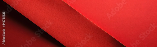 bright red abstract blank paper background. 