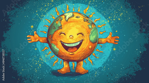 personification of planet Earth