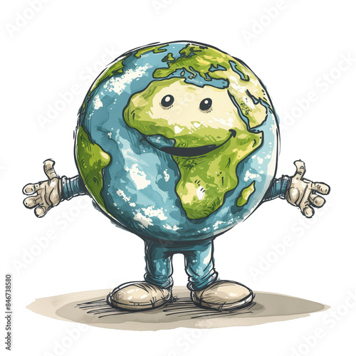personification of planet Earth