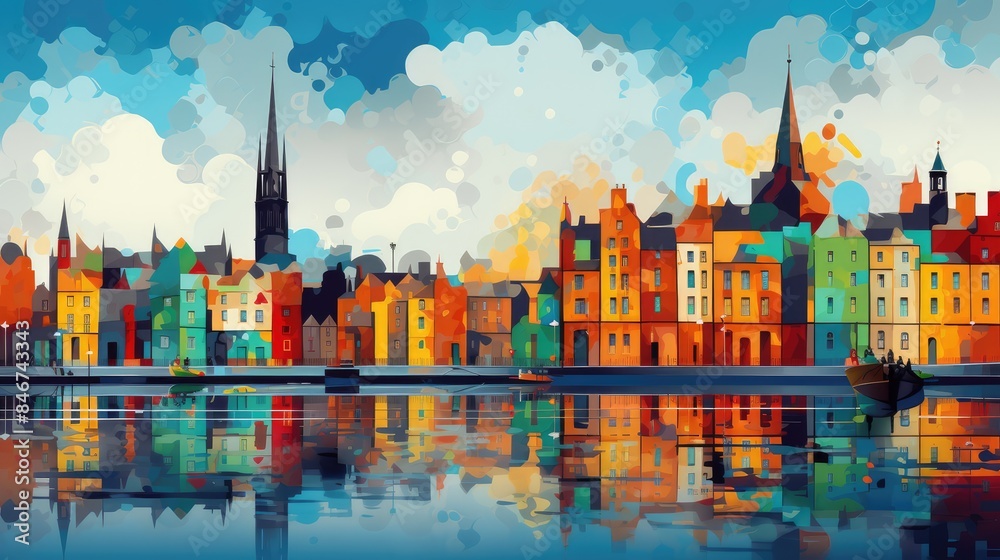 Obraz premium panorama country