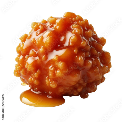 honey butter fried chicken, glistening with a shiny honey butter glaze