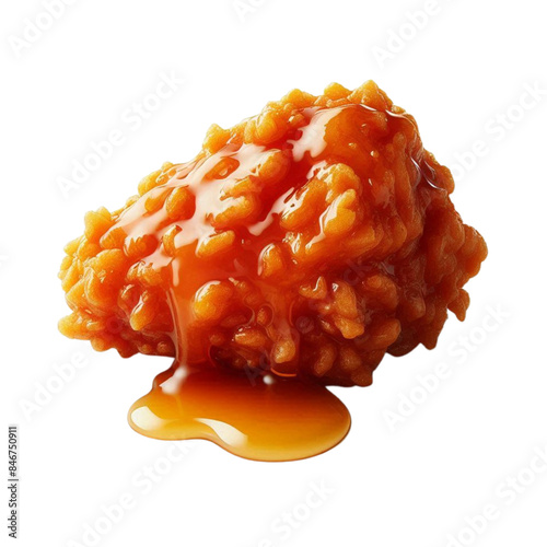 honey butter fried chicken, glistening with a shiny honey butter glaze