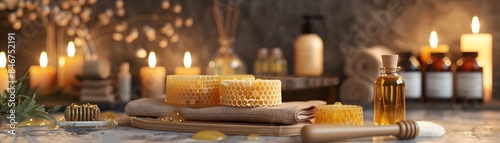 Luxurious Spa Setting with ...