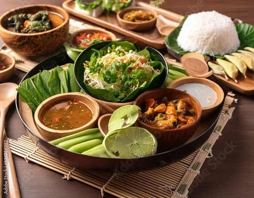 Cuisine du nord-est de la Thaïlande © stéphane huvé