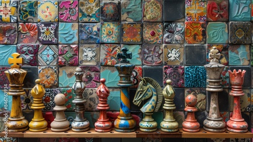  Artistic Chessboard and Captivating Chess Game