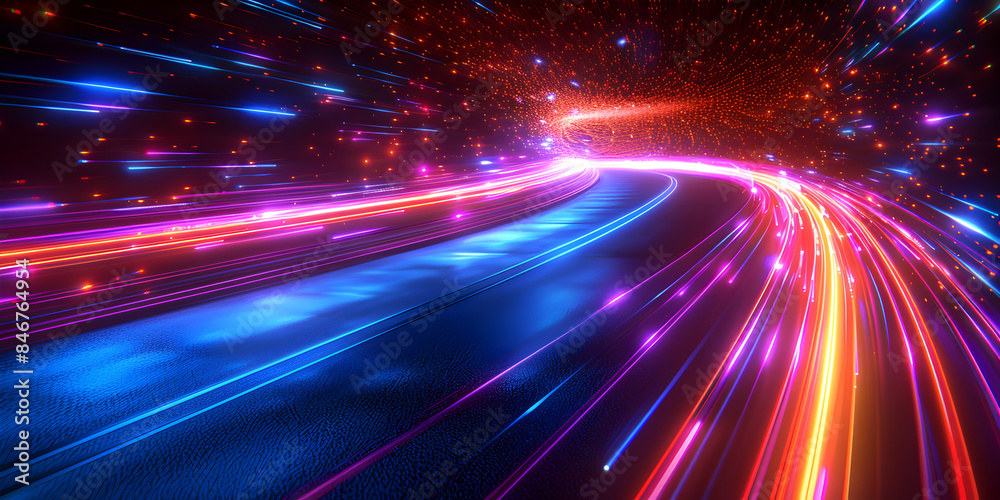 Abstract 3d digital background, lines, perspective, speed, for tech, data, audio, graphics Abstract 3d digital background, lines, perspective, speed, for tech, data, audio, graphics