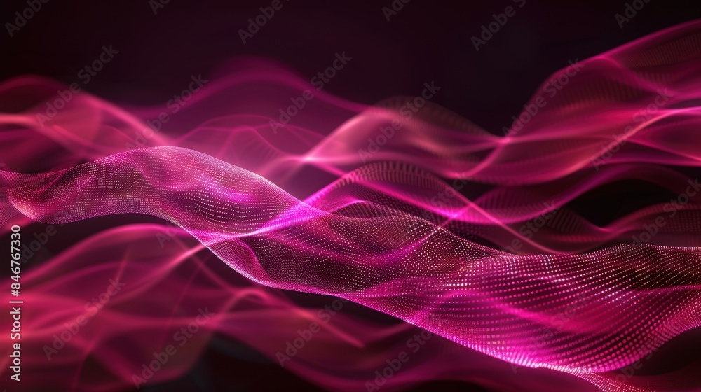 Fototapeta premium Digital background suitable for sound and graphic presentations