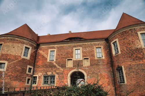 Fototapeta Naklejka Na Ścianę i Meble -  Eisenhardt Castle in Bad Belzig - - Brandenburg - Germany - Europe - Castle - Mediaeval - History - Landscape - Background