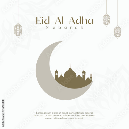 Eid al adha Mubarak Social Media post Design