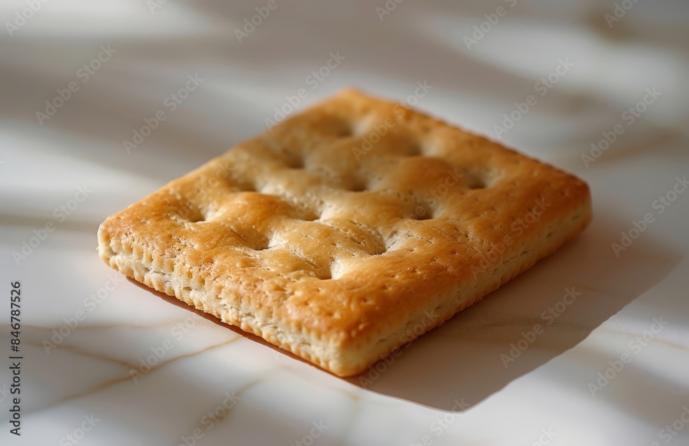 A single piece of grilled cheese sandwich on a table.