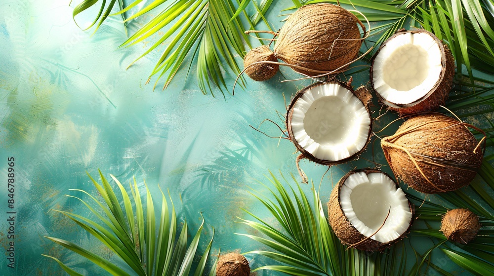 Coconut summer getaway. Coconut summer getaway.