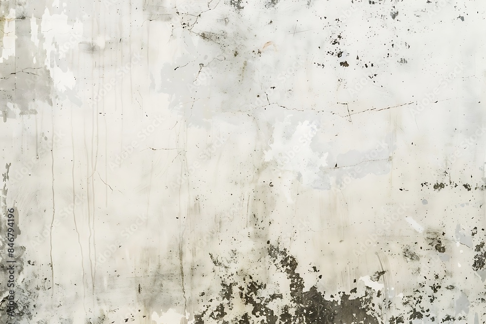 White wall with peeling paint White wall with peeling paint