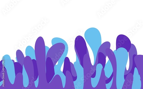 Abstract image wallpaper of sky blue and purple gradient isolated background.