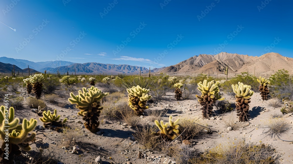 Cactus Landscape in the Arizona Desert Cactus Landscape in the Arizona Desert