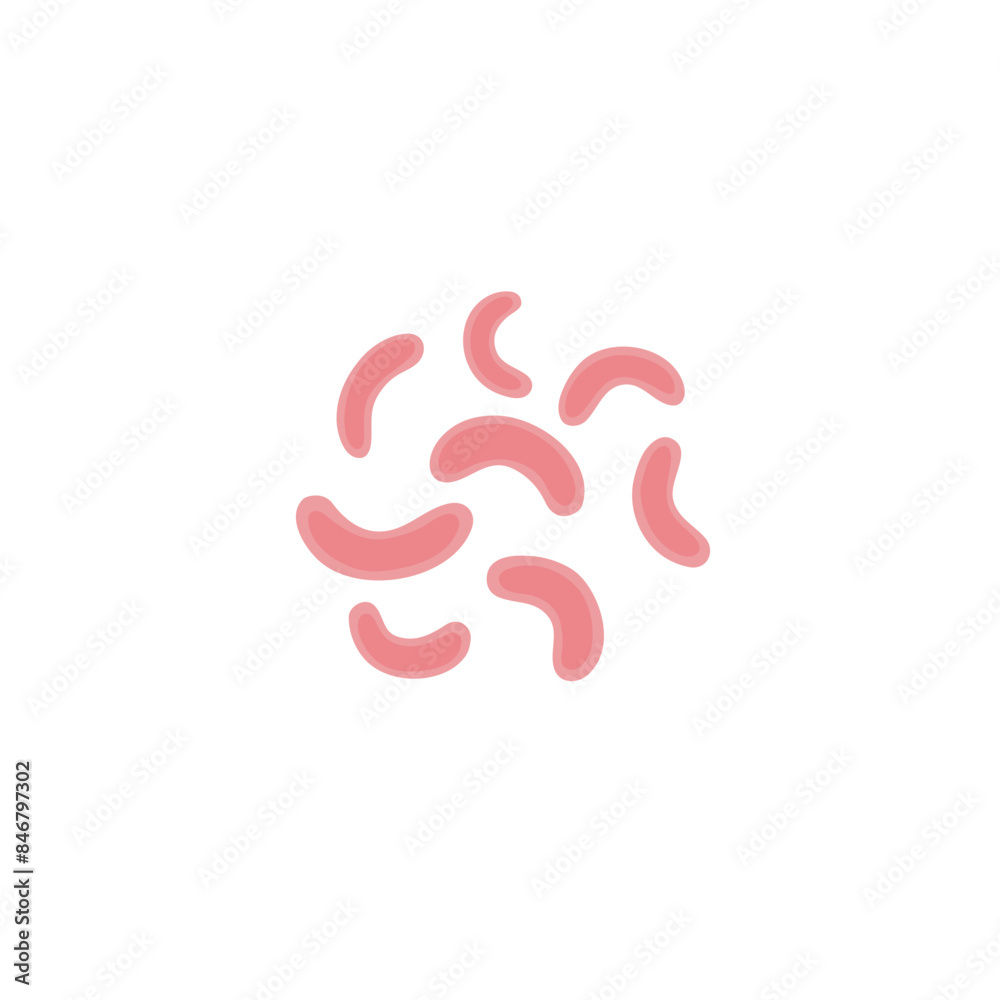 Probiotic Bacteria Illustration Probiotic Bacteria Illustration