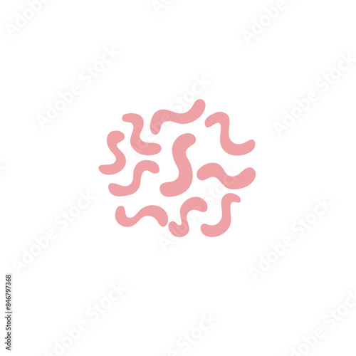 Probiotic Bacteria Illustration 