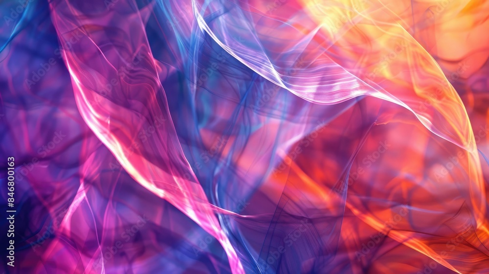 Abstract backdrop with vibrant color accents Abstract backdrop with vibrant color accents