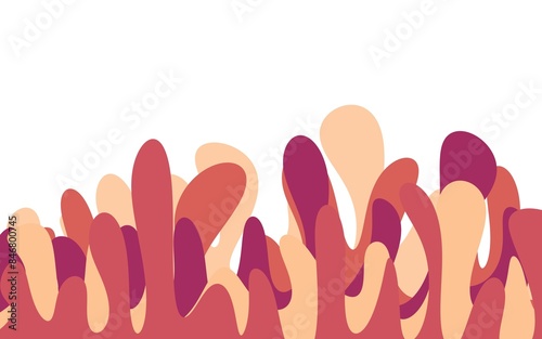 Abstract image wallpaper of orange, yellow, and brown gradient isolated background.