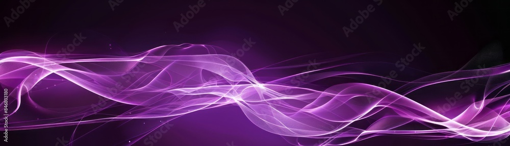 Abstract Purple Smoke Waves Digital Art Design Abstract Purple Smoke Waves Digital Art Design