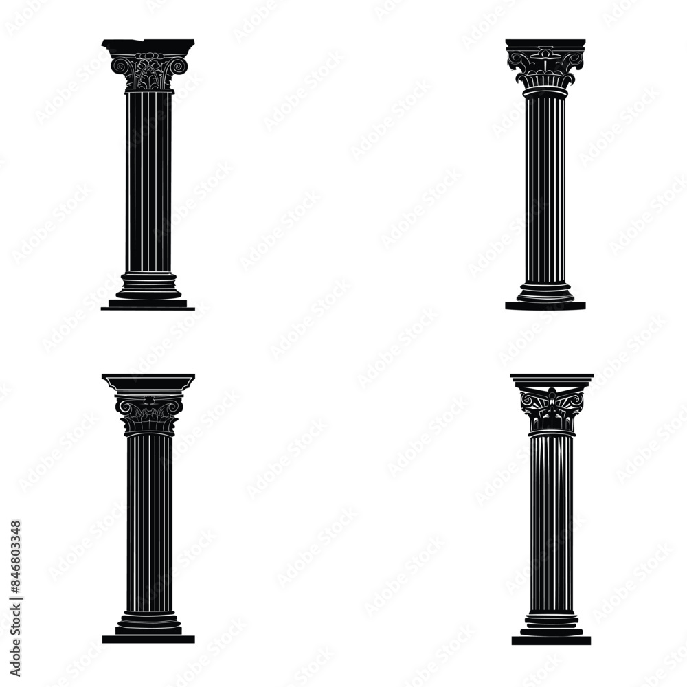 column isolated column isolated