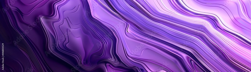 Obraz premium Abstract Purple Swirls Background