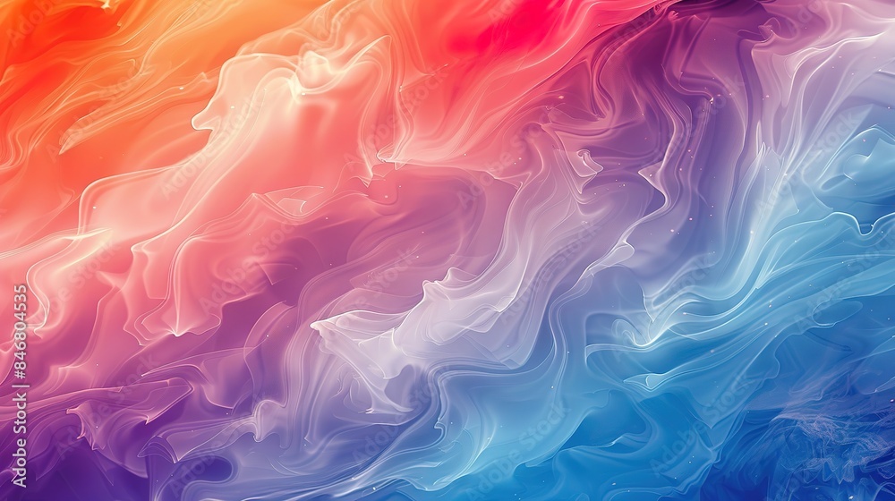Energetic and lively 2D wallpaper Energetic and lively 2D wallpaper