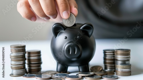 The Black Piggy Bank photo