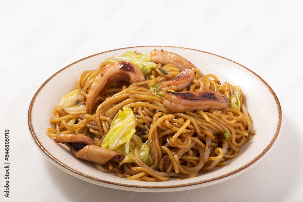 イカ焼きそば アメリカオオアカイカ 耳 イカ焼きそば アメリカオオアカイカ 耳