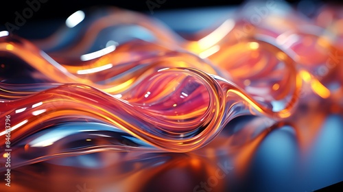 **Glassy abstract swirls, light play,Image #2 @BAN ME?