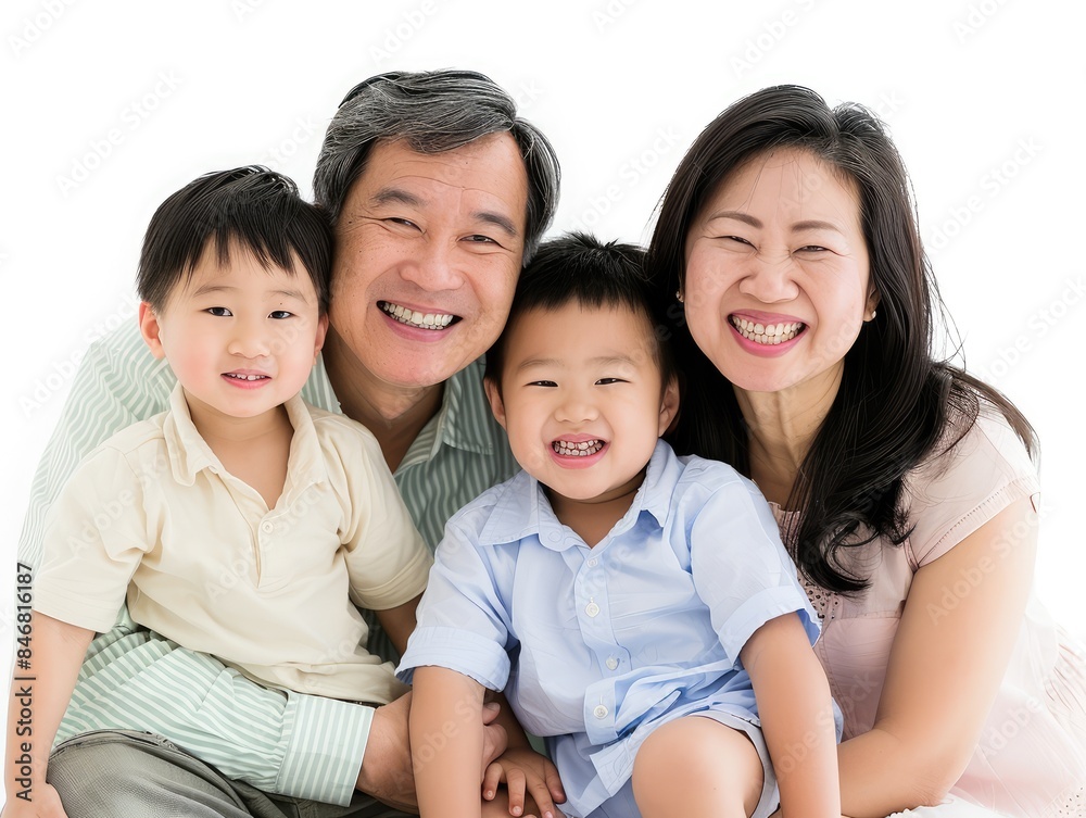 portrait of family portrait of family
