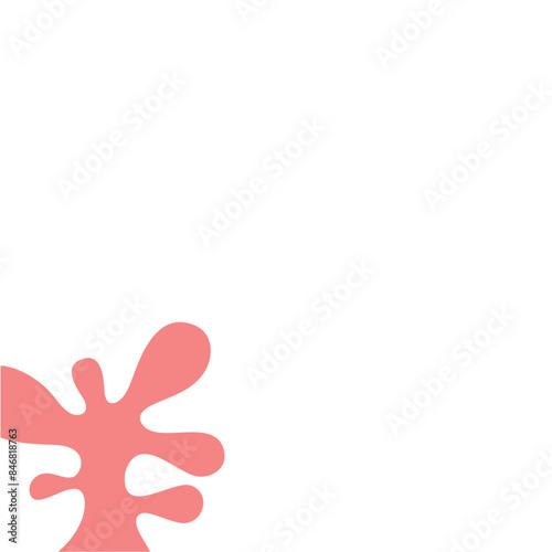 Aesthetic Coral Shapes Illustration