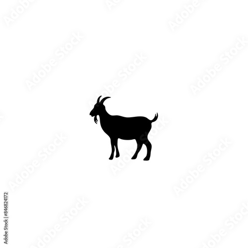 Goat Silhouette Icon