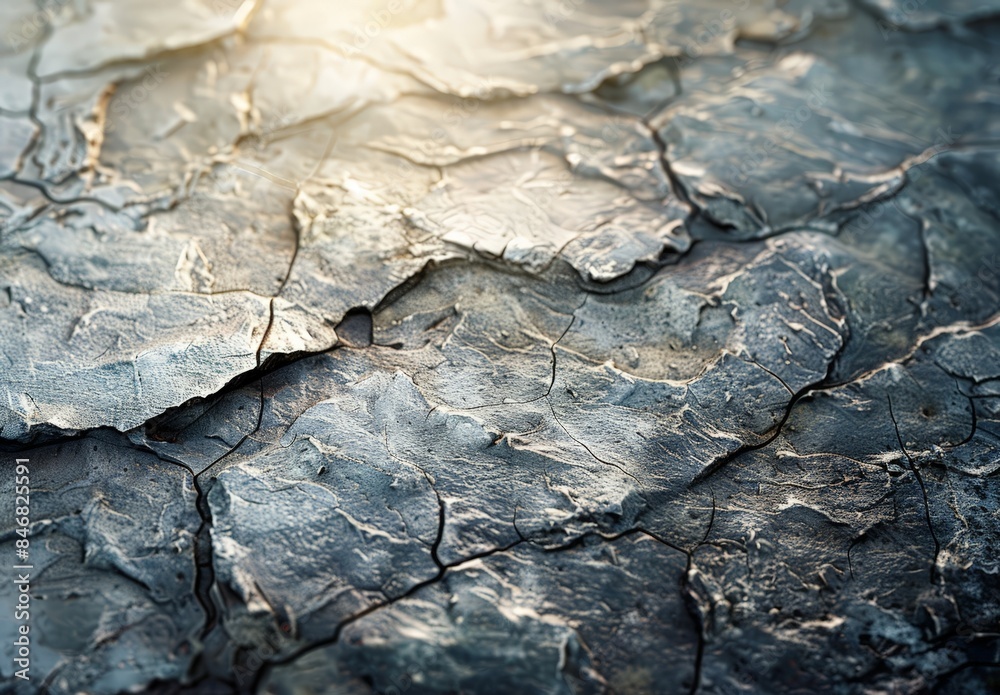 Fototapeta premium Cracked and Dry Ground