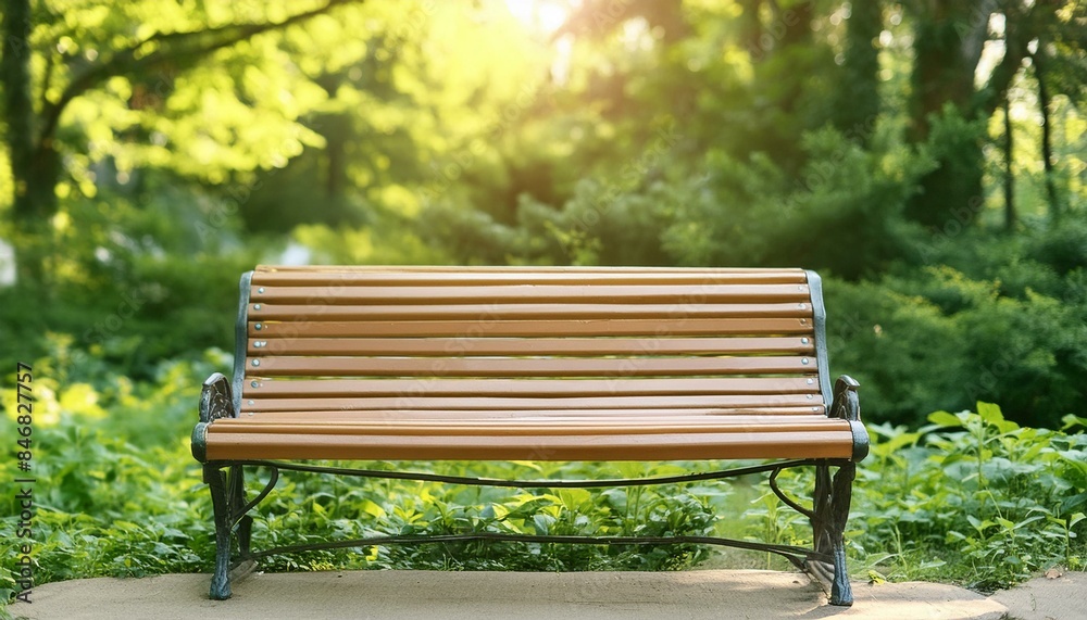 Solitude Amongst Nature: A Park Bench Perspective Solitude Amongst Nature: A Park Bench Perspective