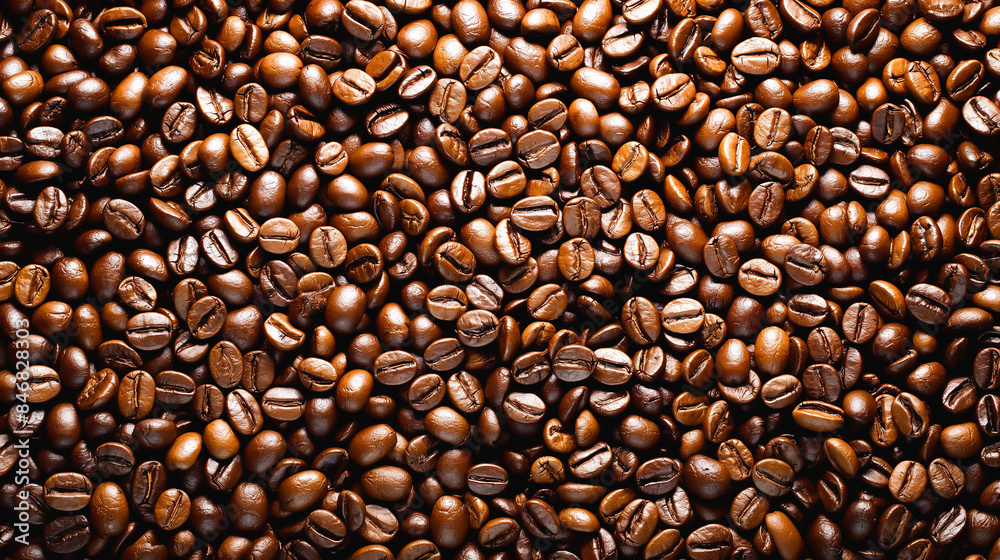 Roasted coffee beans background, Textured background of freshly roasted coffee beans Roasted coffee beans background, Textured background of freshly roasted coffee beans