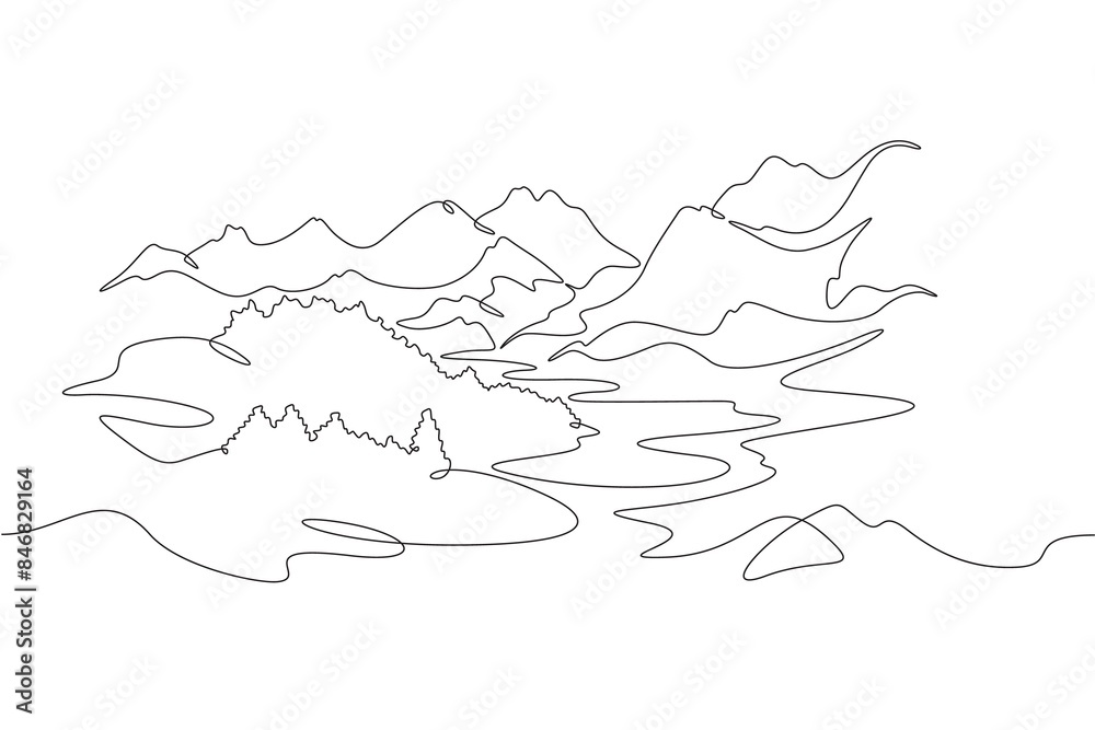 Mount landscape_3 Mount landscape_3