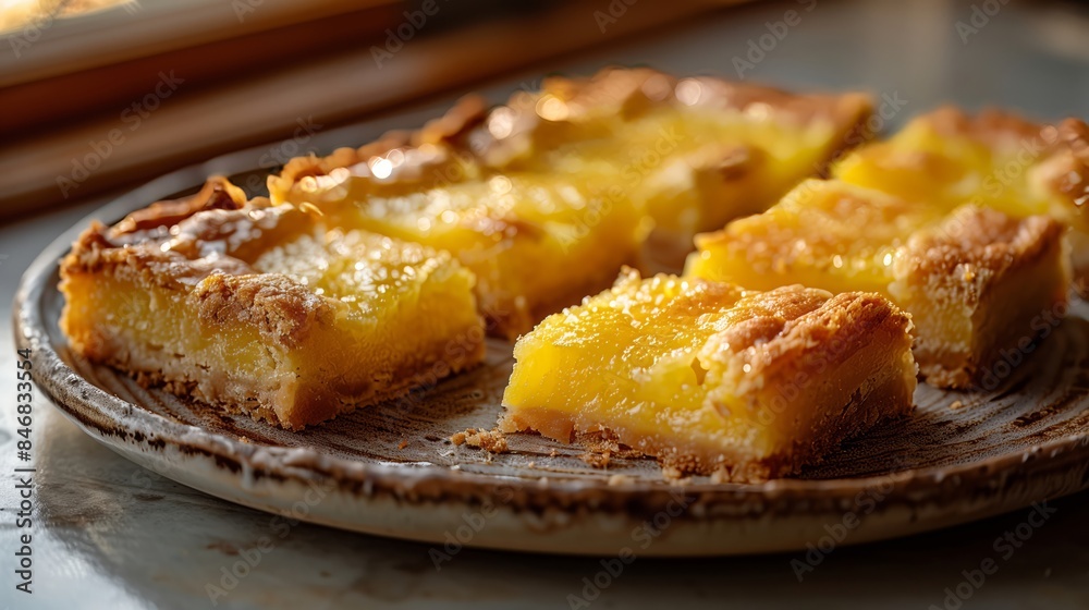 Freshly baked lemon bars Freshly baked lemon bars