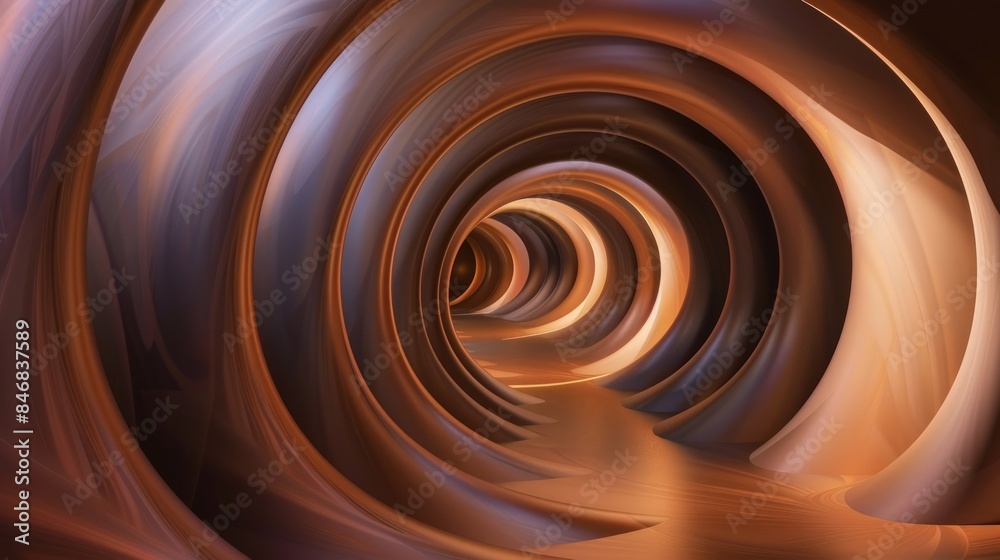 Mesmerizing Abstract 3D Tunnels: Symbol of Journeys and Discoveries Mesmerizing Abstract 3D Tunnels: Symbol of Journeys and Discoveries