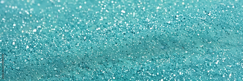 A beautiful turquoise glitter background with sparkling lights and shimmering effects, perfect for festive celebrations, holiday events, and elegant designs.. A beautiful turquoise glitter background with sparkling lights and shimmering effects, perfect for festive celebrations, holiday events, and elegant designs..
