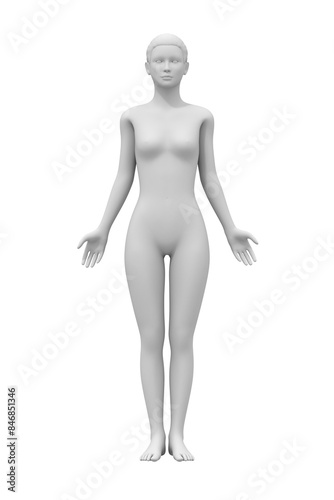 woman body, human anatomy pose, art & medical science