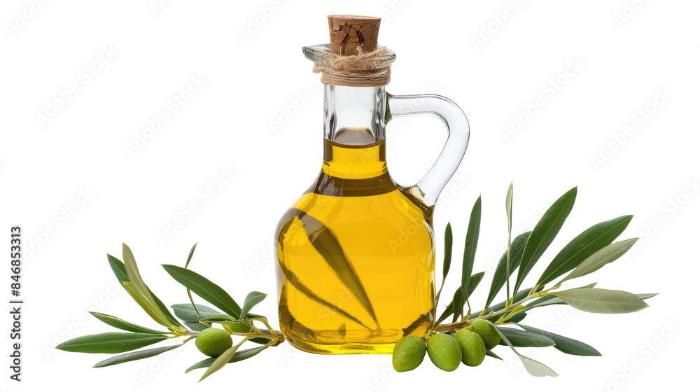 Olive oil blank full bottle isolated on transparent background Olive oil blank full bottle isolated on transparent background