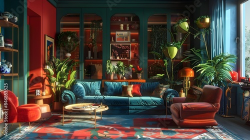 Vibrant and Maximalist Livi...
