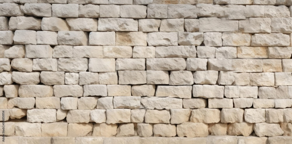 Stone Rows Texture seamless limestone texture of a stone wall featuring a row of bricks on ...