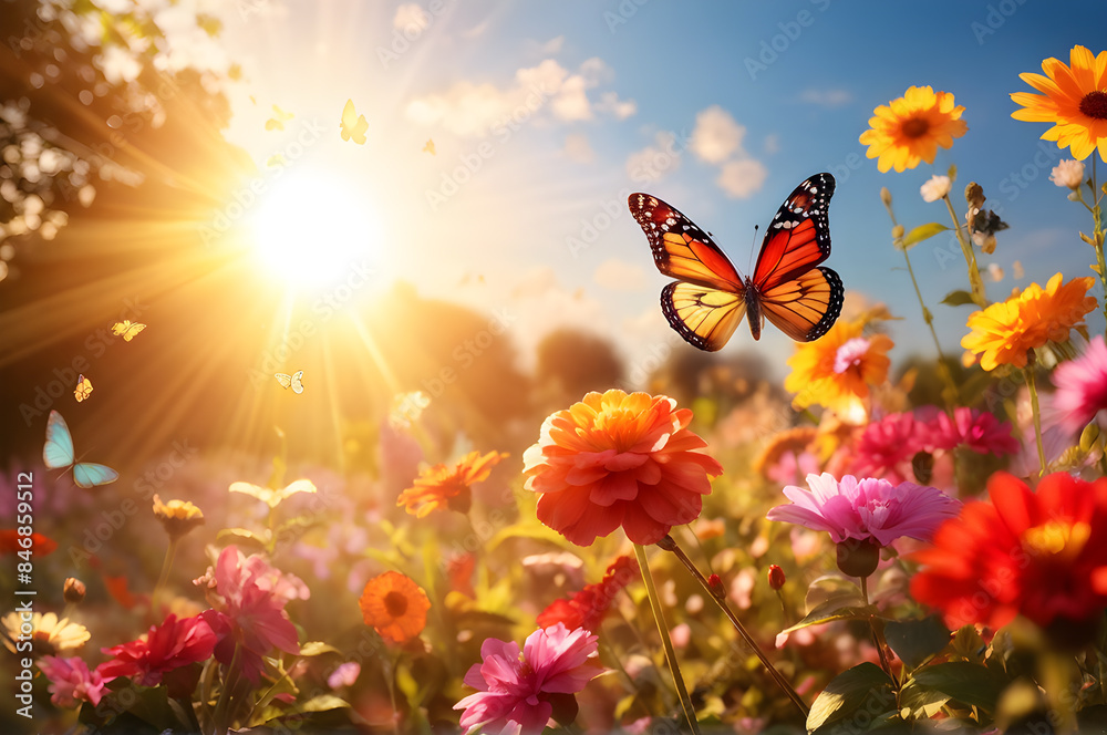 butterfly on a flower
